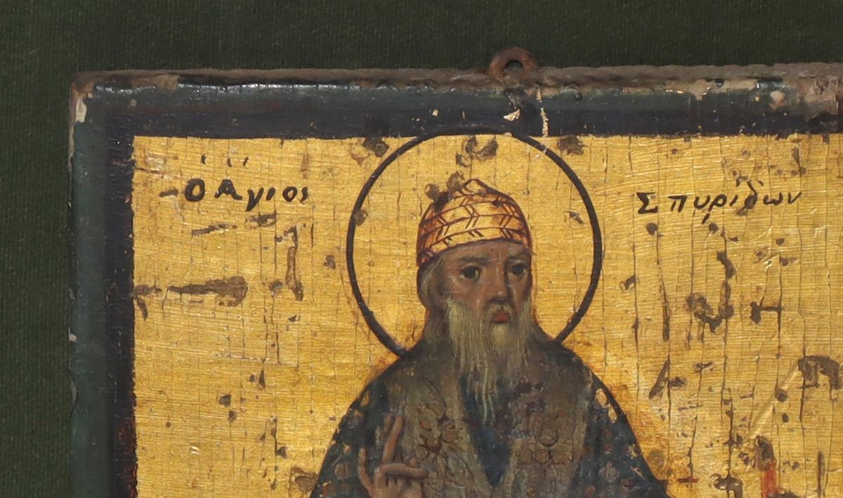Santo, Icona Greca