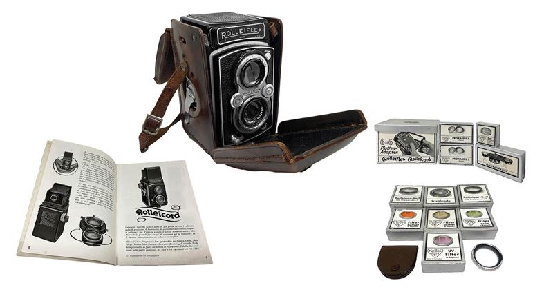 Macchina Fotografica Rolleiflex Automat- Modello Rf 111a, Seriale 634055, Anno 1938