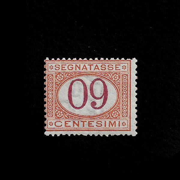 1890/94. Tax postmark c.60 with inverted figure. Original rubber. Signed E. Diena in full. Services