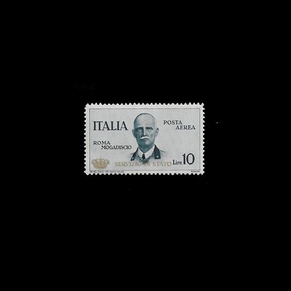 1934, air service: 10 l. "Coroncina" slate (Sassone n. 2) new. Cert. Ray  - Auction Philatelic and Numismatic - Casa d'aste La Rosa