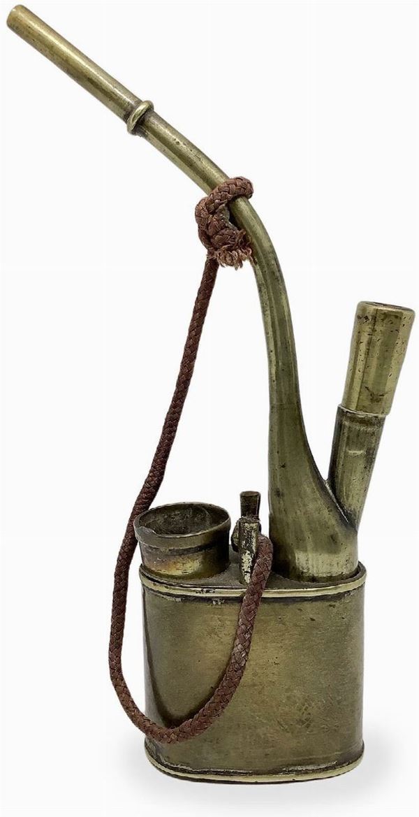 2 - "Hookah with container, copper." India, the Far East. Second half of 1800.