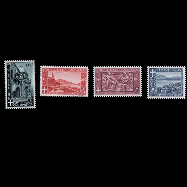 1944 Pictorial Series Seven Values Not hinged and well centred.