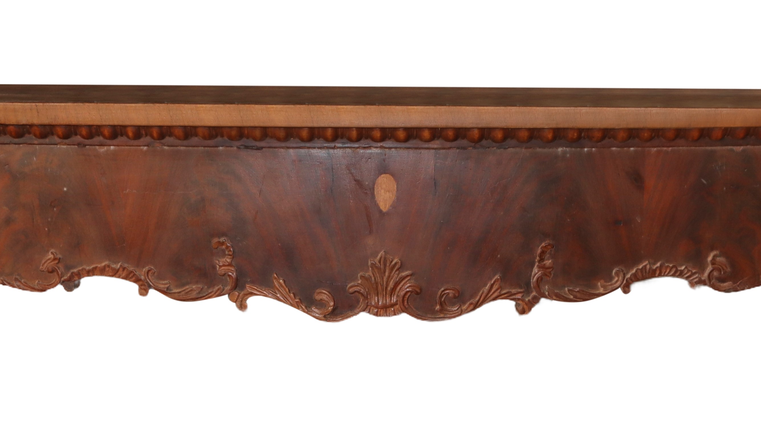 Coppia di Console in Legno di Mogano