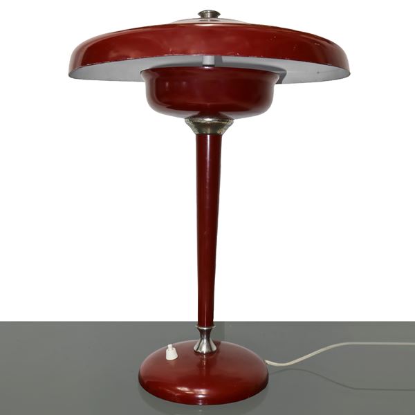 Burgundy ministerial lamp