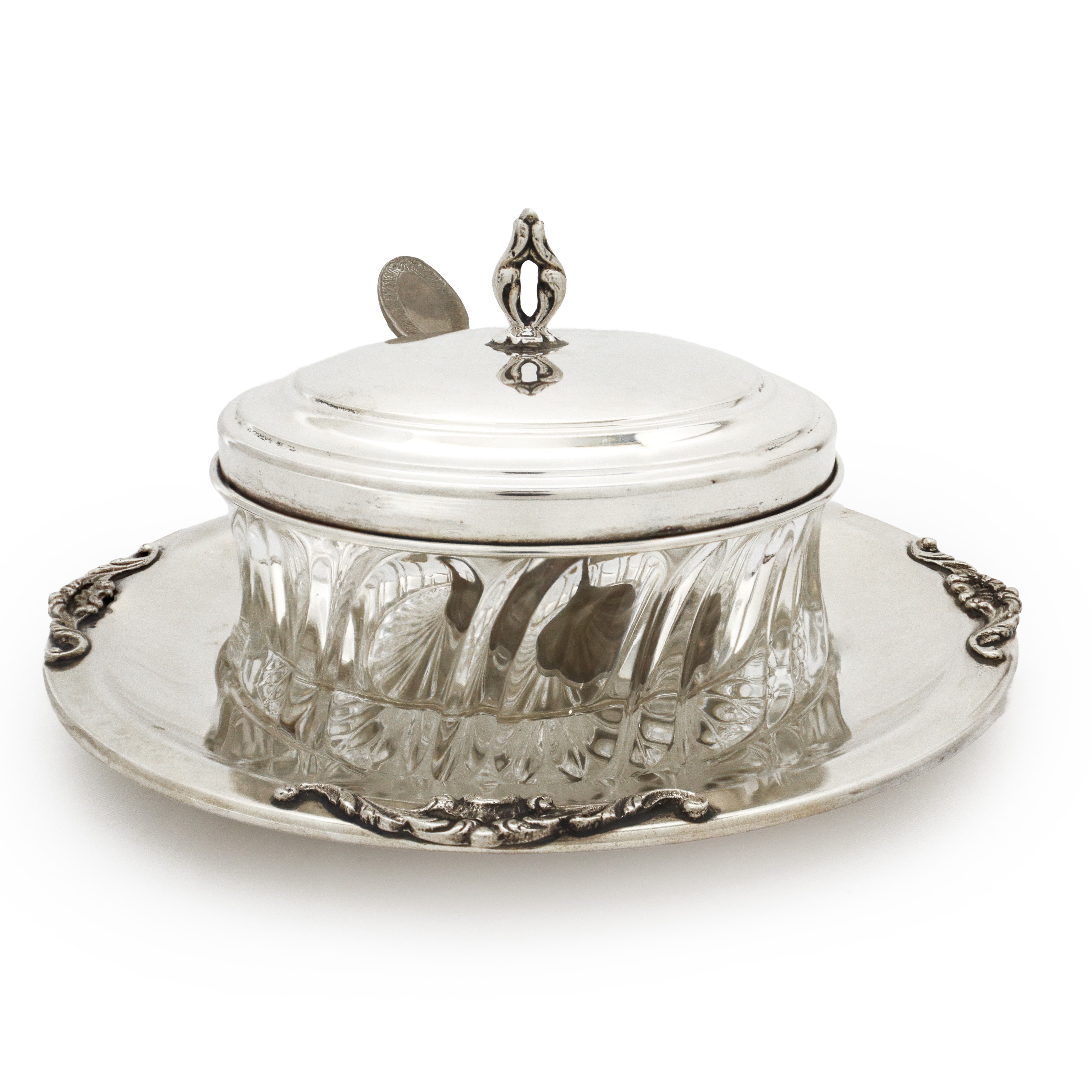 Formaggiera con cucchiaino