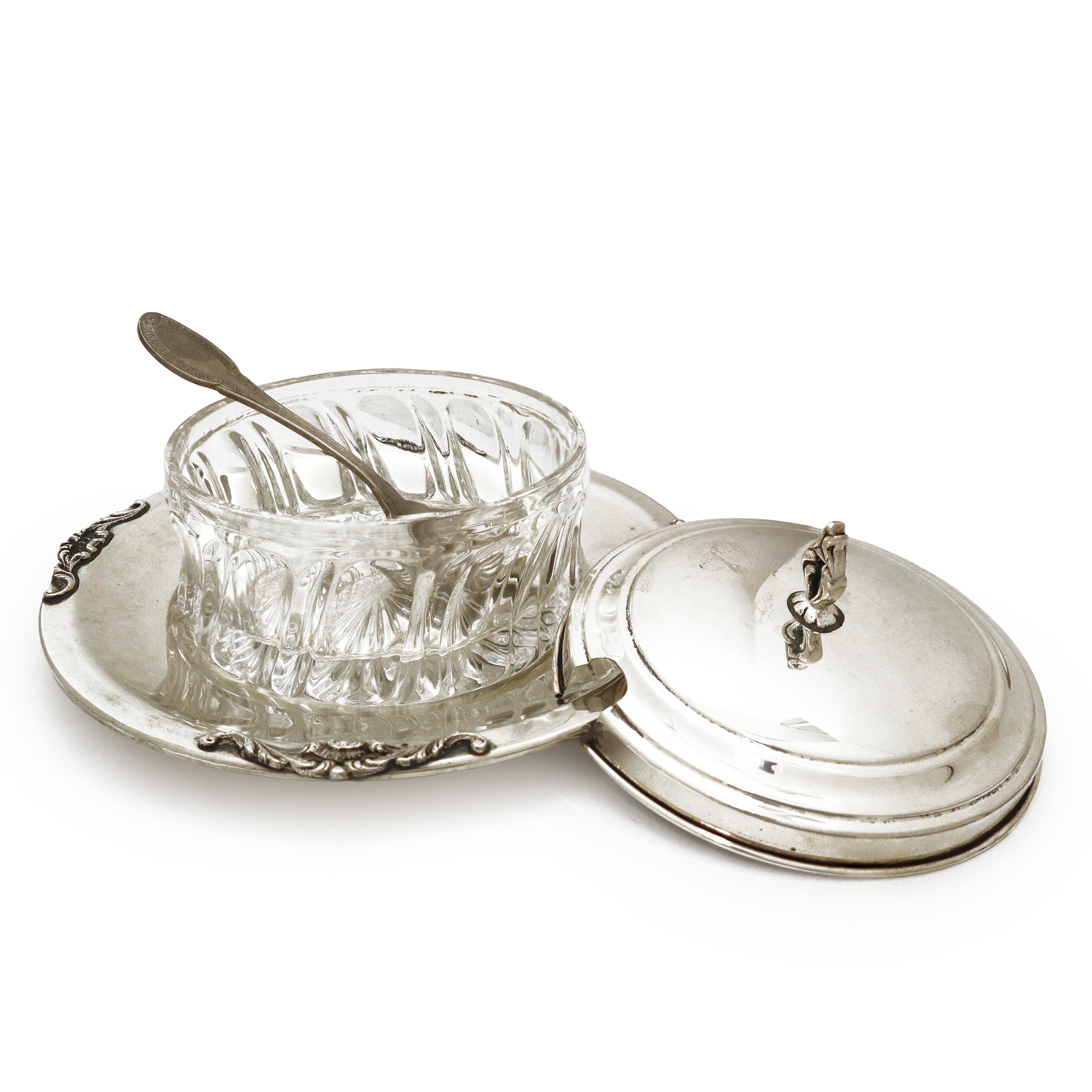 Formaggiera con cucchiaino