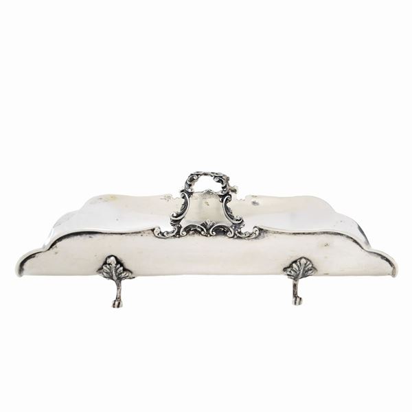 silver napkin holder