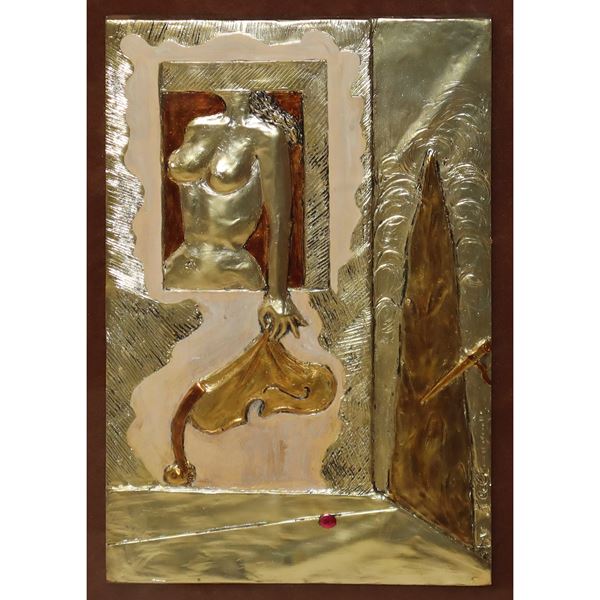 Salvador Dal&#236; - Masochistic instrument, reproduction of Dalì's work
