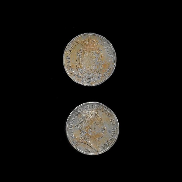 1818 Ferdinand I, 120 grain, Gigante- 9