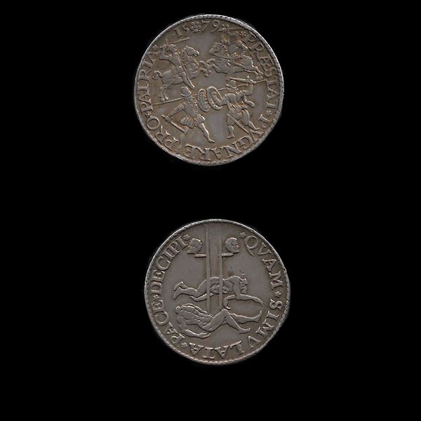 1579 Dordrecht, Br Rechenpfennig. Van Loon i. 275 SPL  - Asta Filatelia e Numismatica - Casa d'aste La Rosa