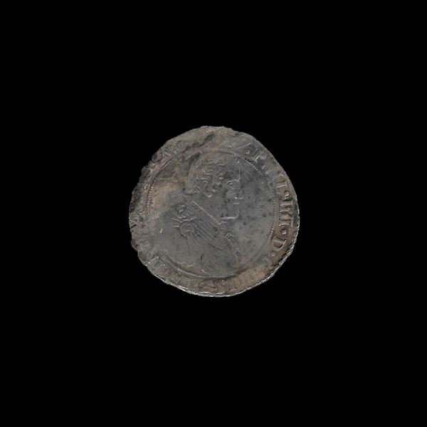 Philip III 1637, Duchy/Brabant. Coin recovered from the wreck of the "AKERENDAM" ship of the Netherlands, merchant fleet which sank in January 1725 north of Norway. Recovery of the treasure in 1972