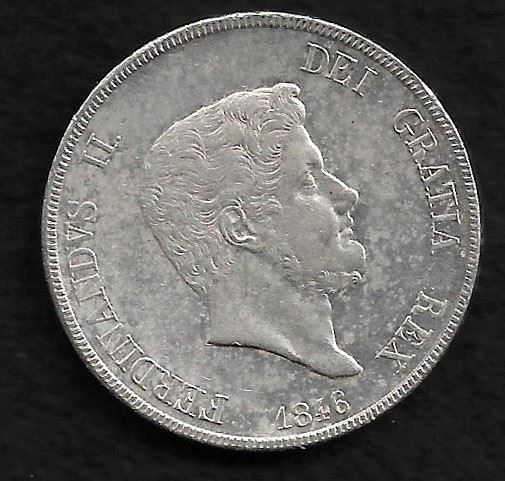Ferdinando II 120 Grana 1846. SPL. Gigante 72