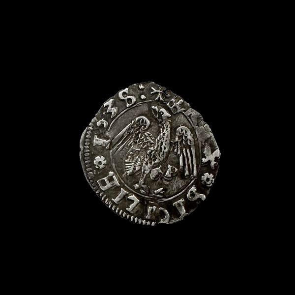 Carlo V , un TARI 1535. mBB. qSPL. R5.