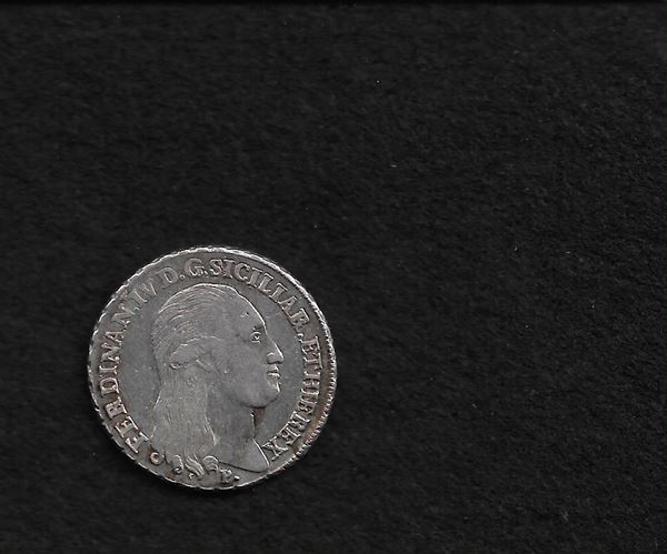 Ferdinando IV, mezza piastra da 60 grana,1798, Gigante N°80