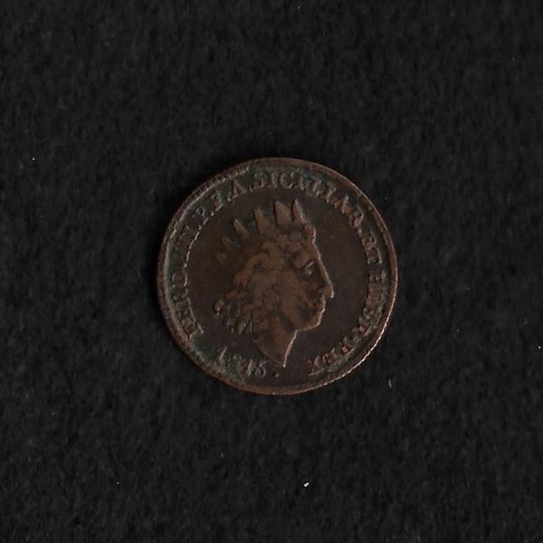 Ferdinando III, due grani 1815. BB+ Gigante 109