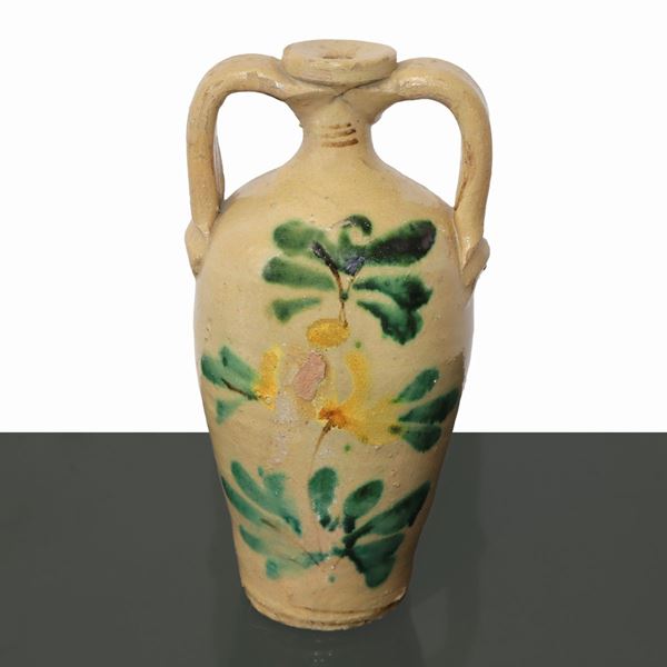Bummolo in polychrome ceramic from Caltagirone