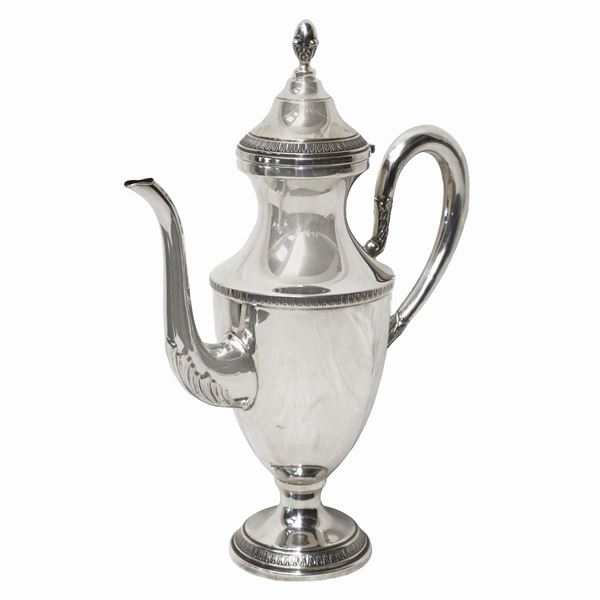 Silver coffee pot