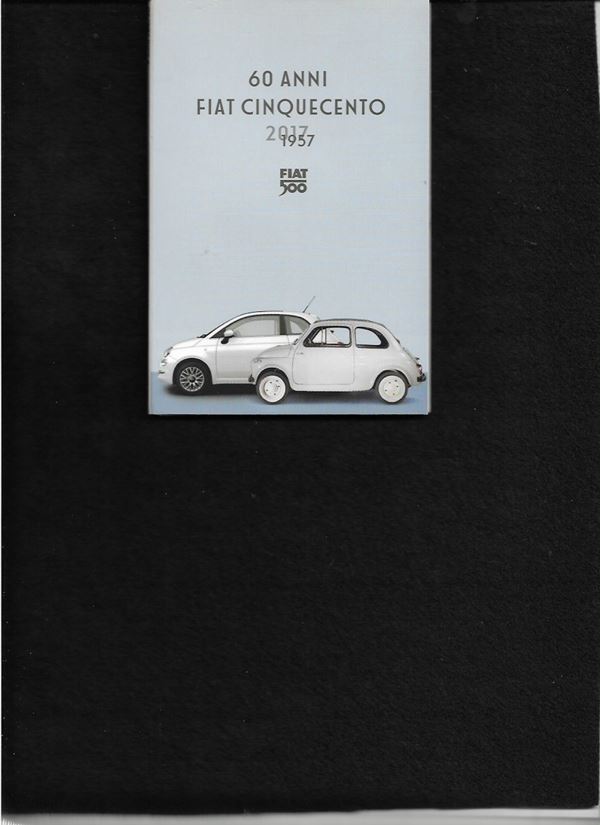 2017, 5 euro commemorativo "Fiat 500" , confezione Zecca UNC