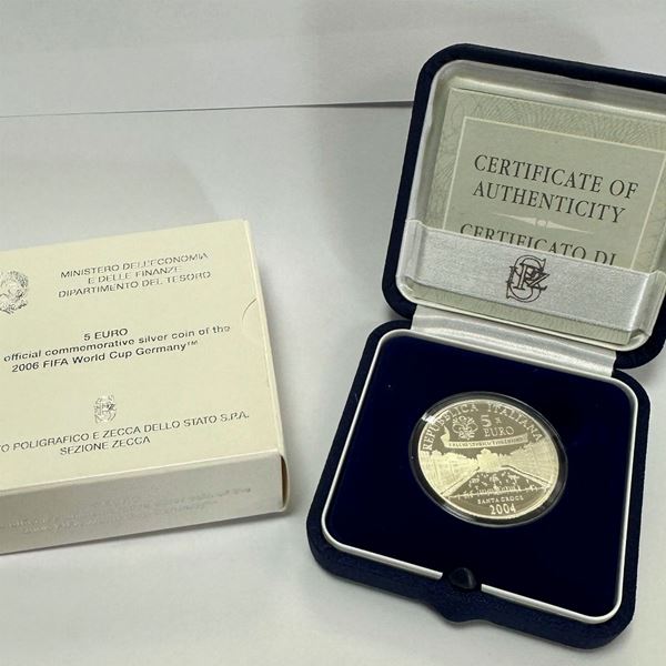 5 euro "FIFA World Cup Germany" confezione Proof