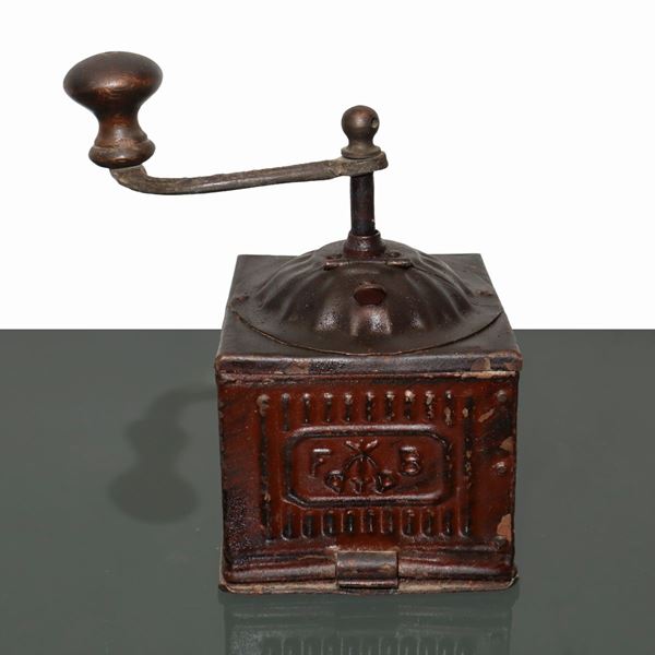 Antique Tin Coffee Grinder