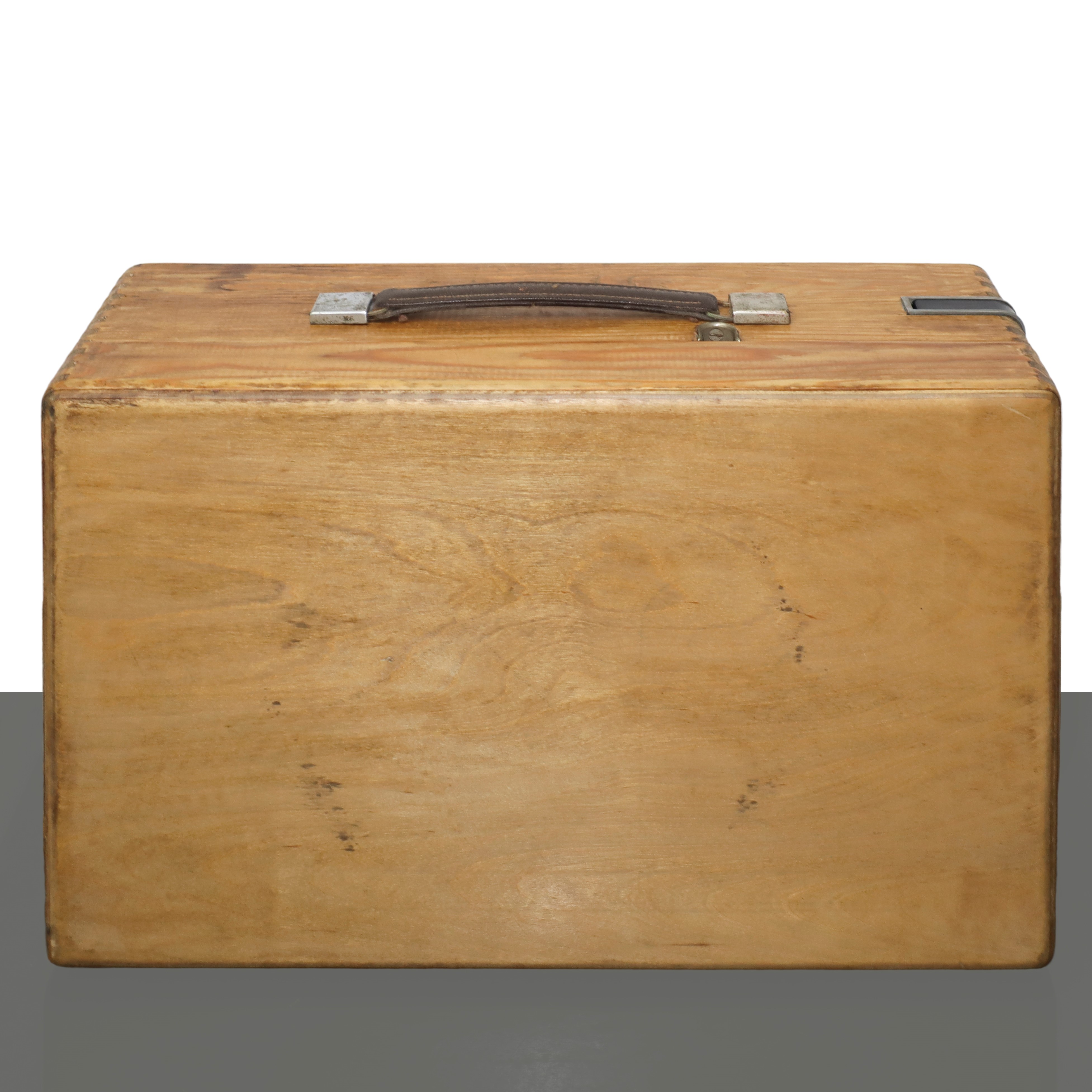 Grammofono in Scatola di Legno.