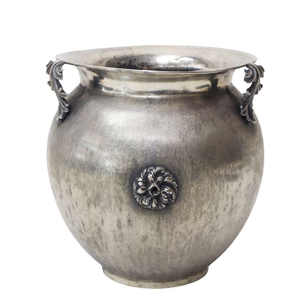 Silver vase