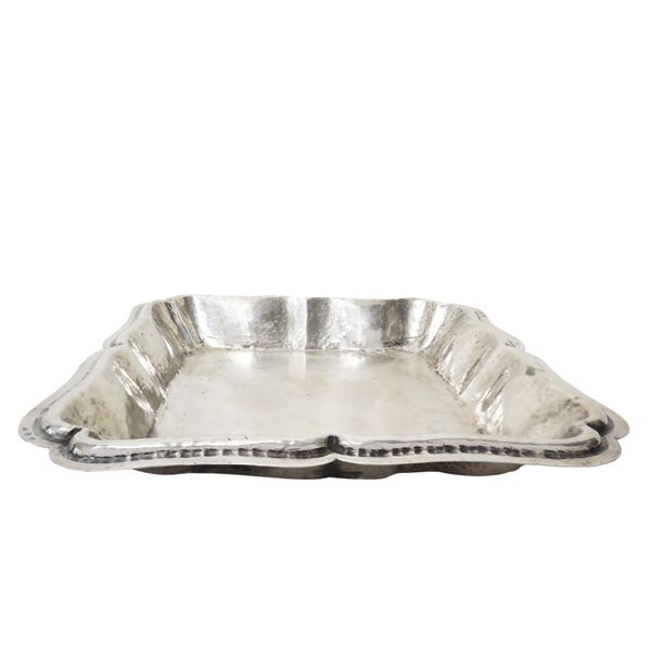 Silver tray
