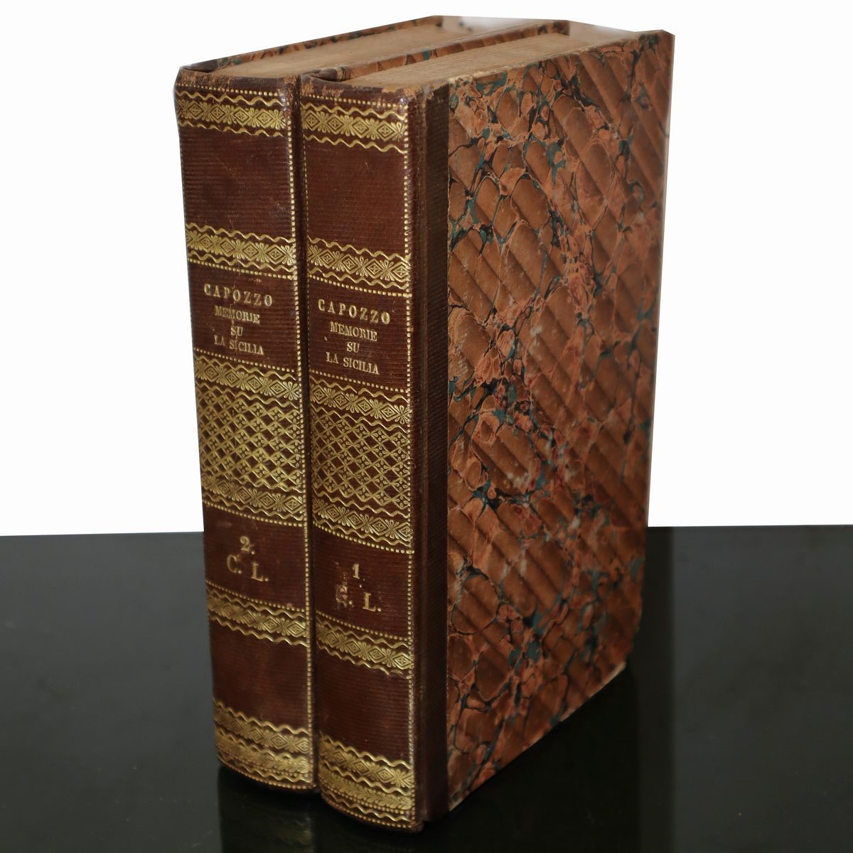 Memorie sulla Sicilia di Guglielmo Capozzo, Volume 1 e Volume 2