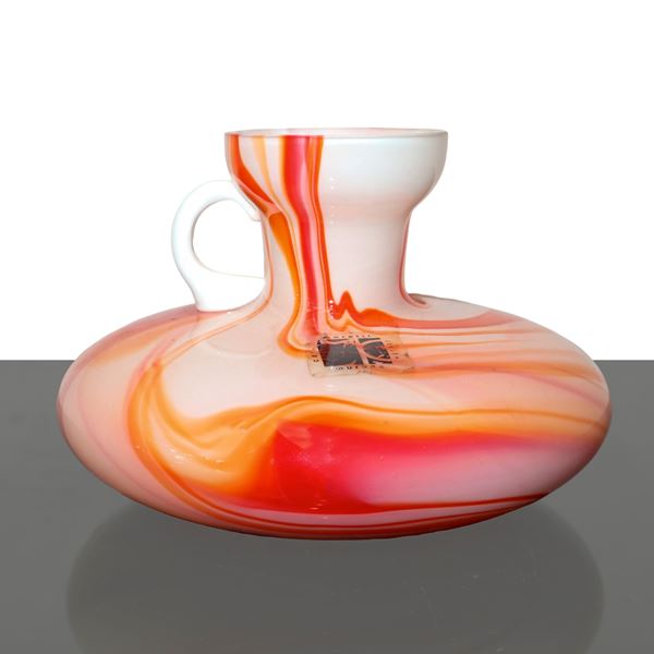 Carlo Moretti - vaso in vetro di Murano