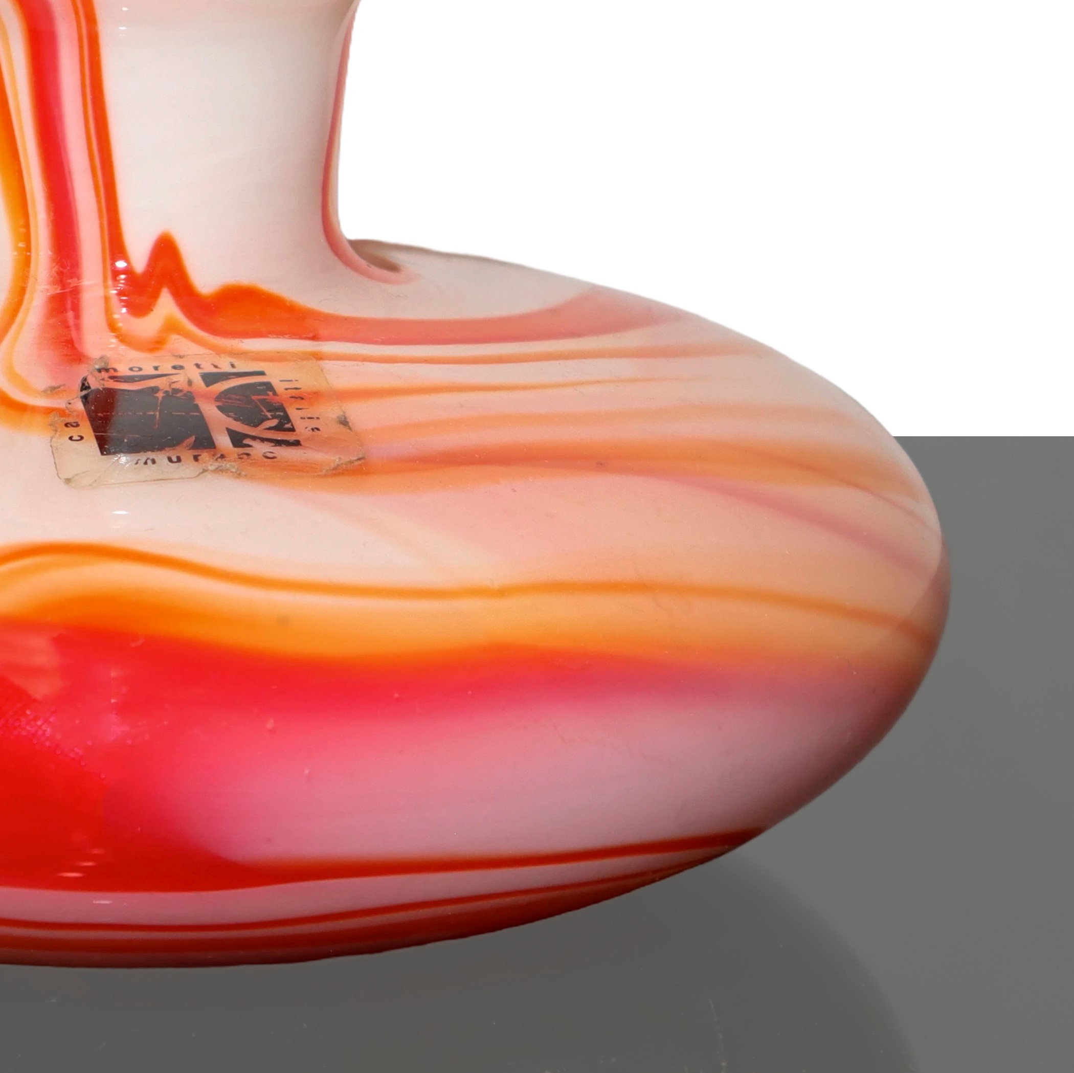 Carlo Moretti - Vaso in Vetro di Murano