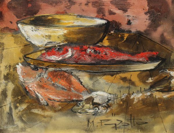Still life with fish 