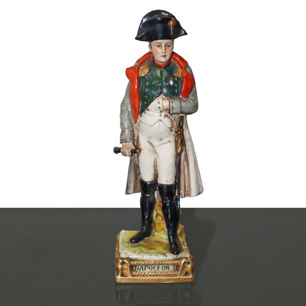 Napoleon, porcelain statue