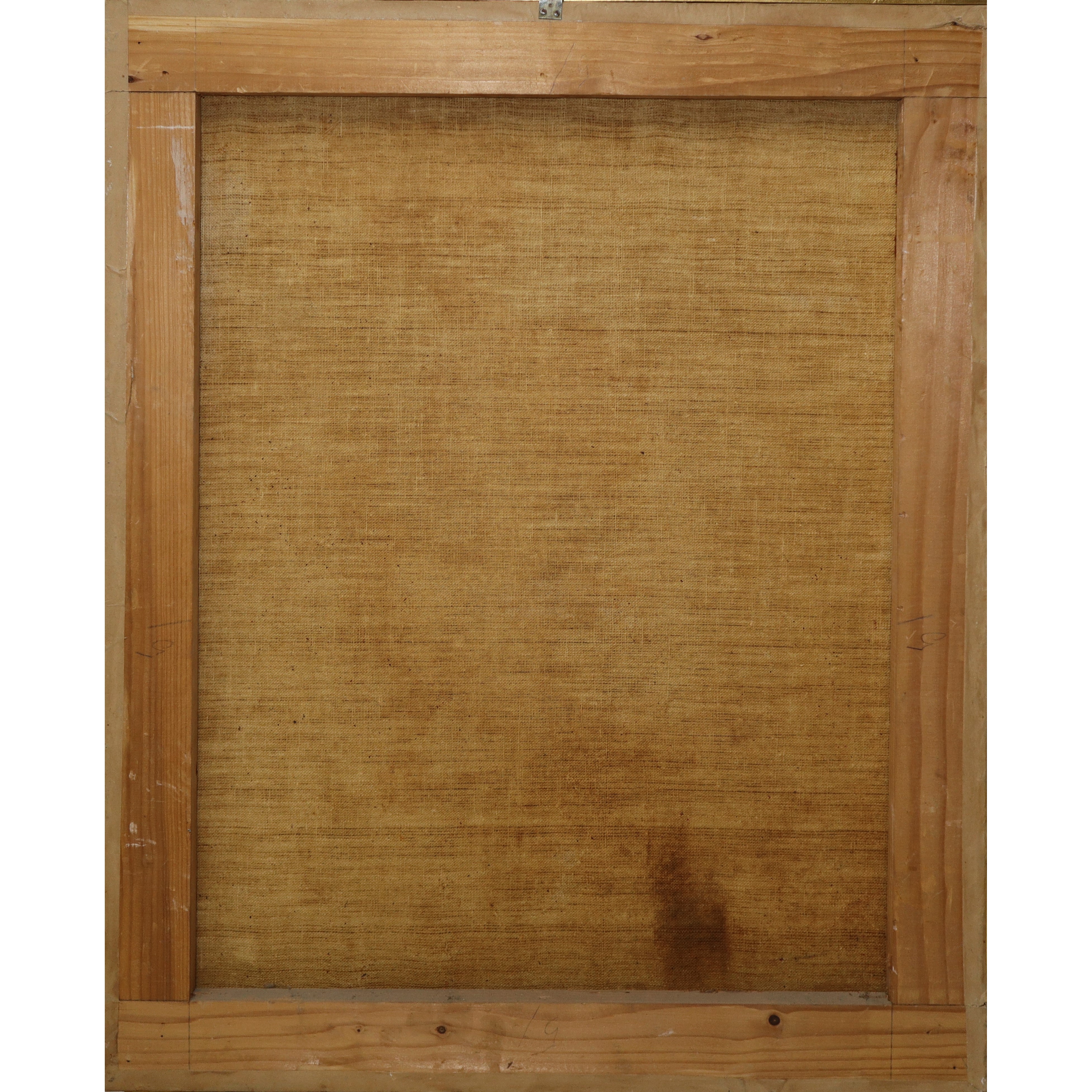 Personaggio ecclesiastico con scritta alla base