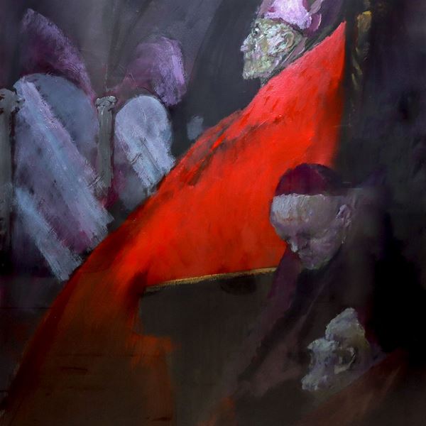 Nino Caroselli - Figura di Vescovo e cardinali