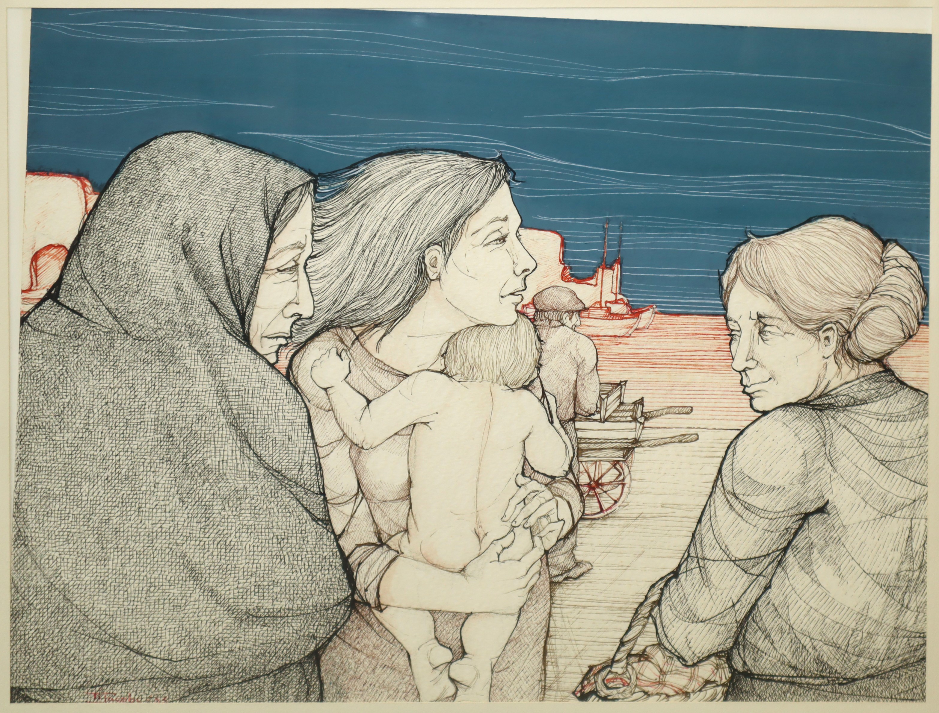 Donne con bambino