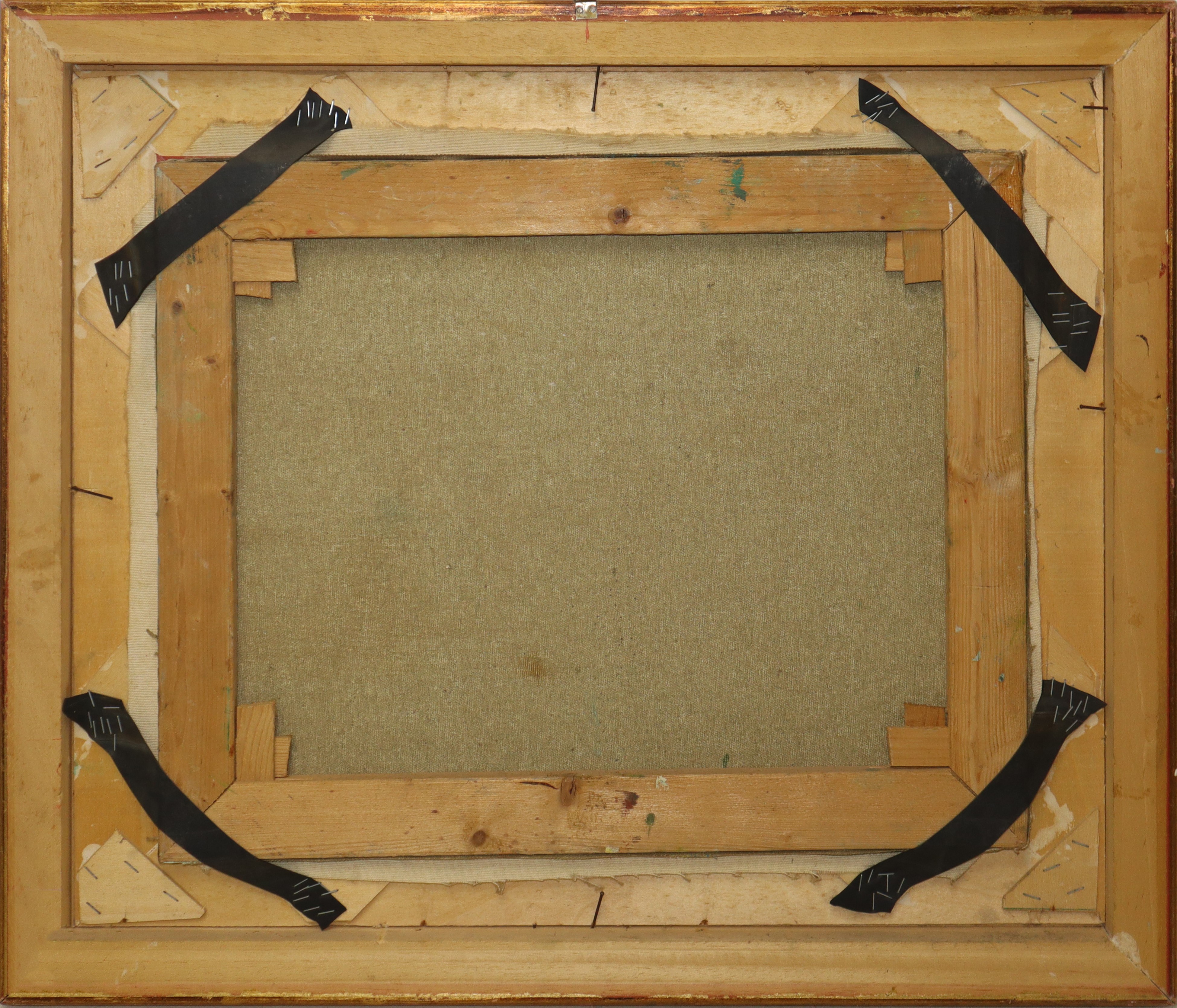 Strada di campagna con case