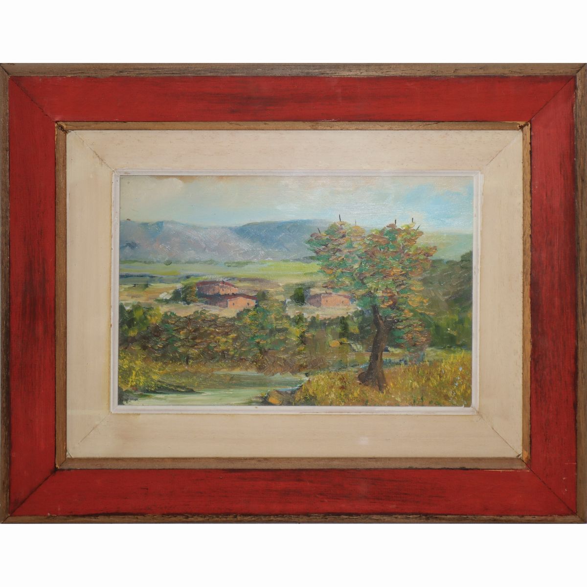 Giuseppe Innocenti - Coppia di Paesaggi