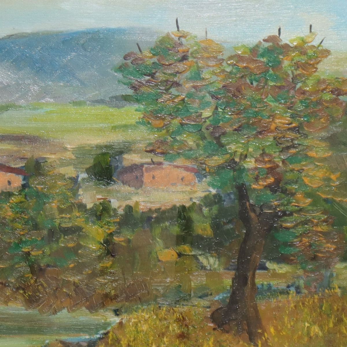 Giuseppe Innocenti - Coppia di Paesaggi