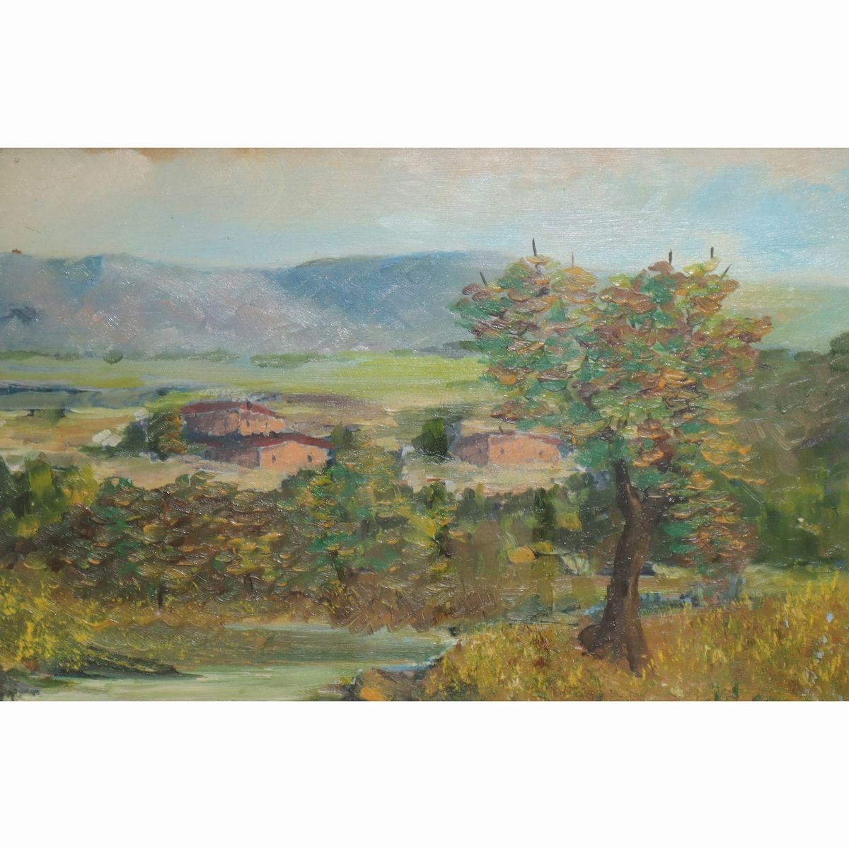Giuseppe Innocenti - Coppia di Paesaggi