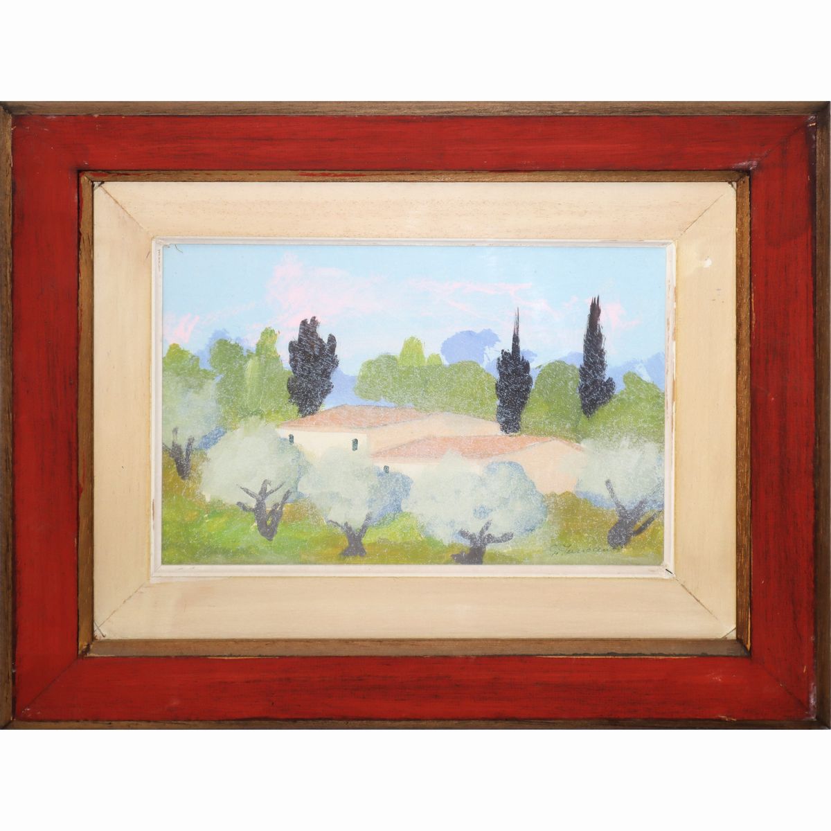 Giuseppe Innocenti - Coppia di Paesaggi