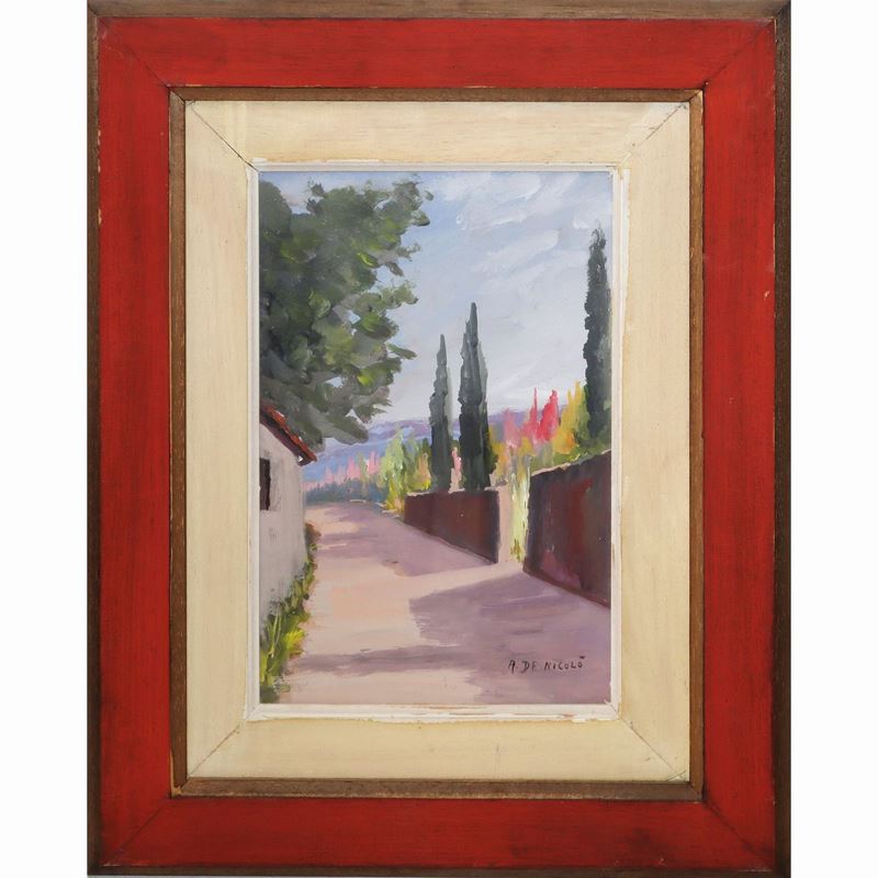 Strada con Cipressi