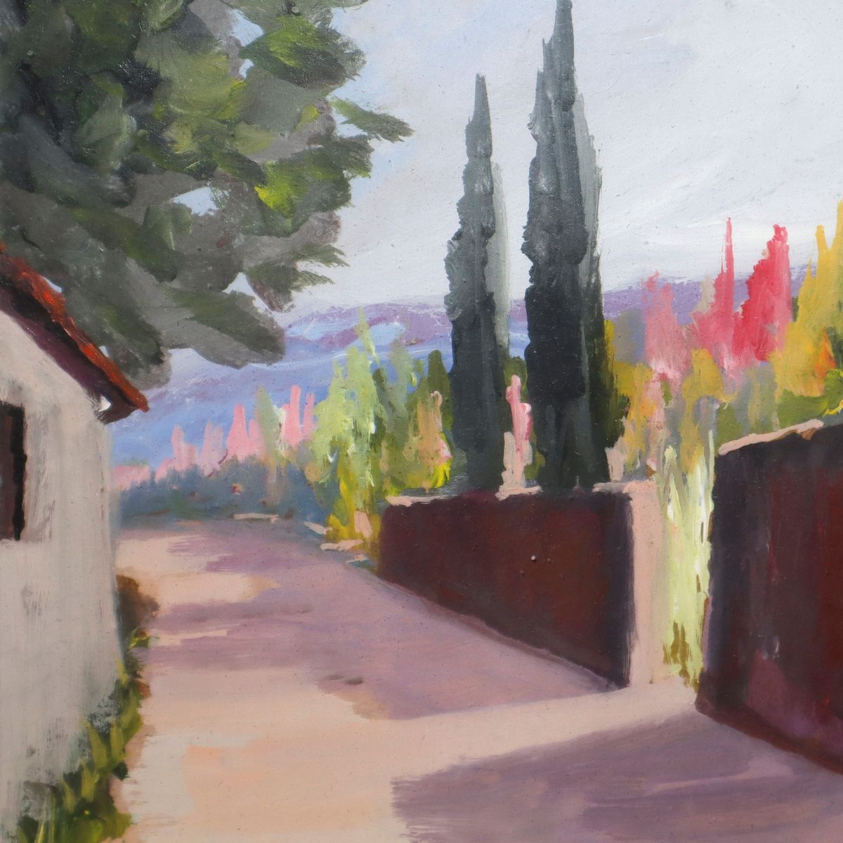 Strada con Cipressi