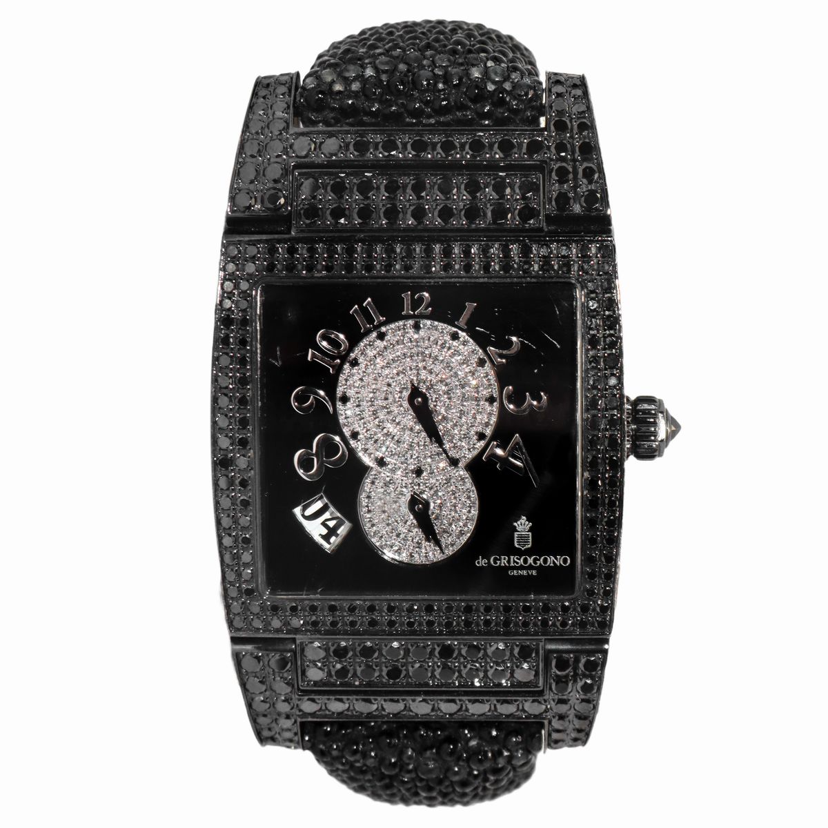 Orologio da Polso, Oro e Diamanti, De Grisogono Instrumento N.1