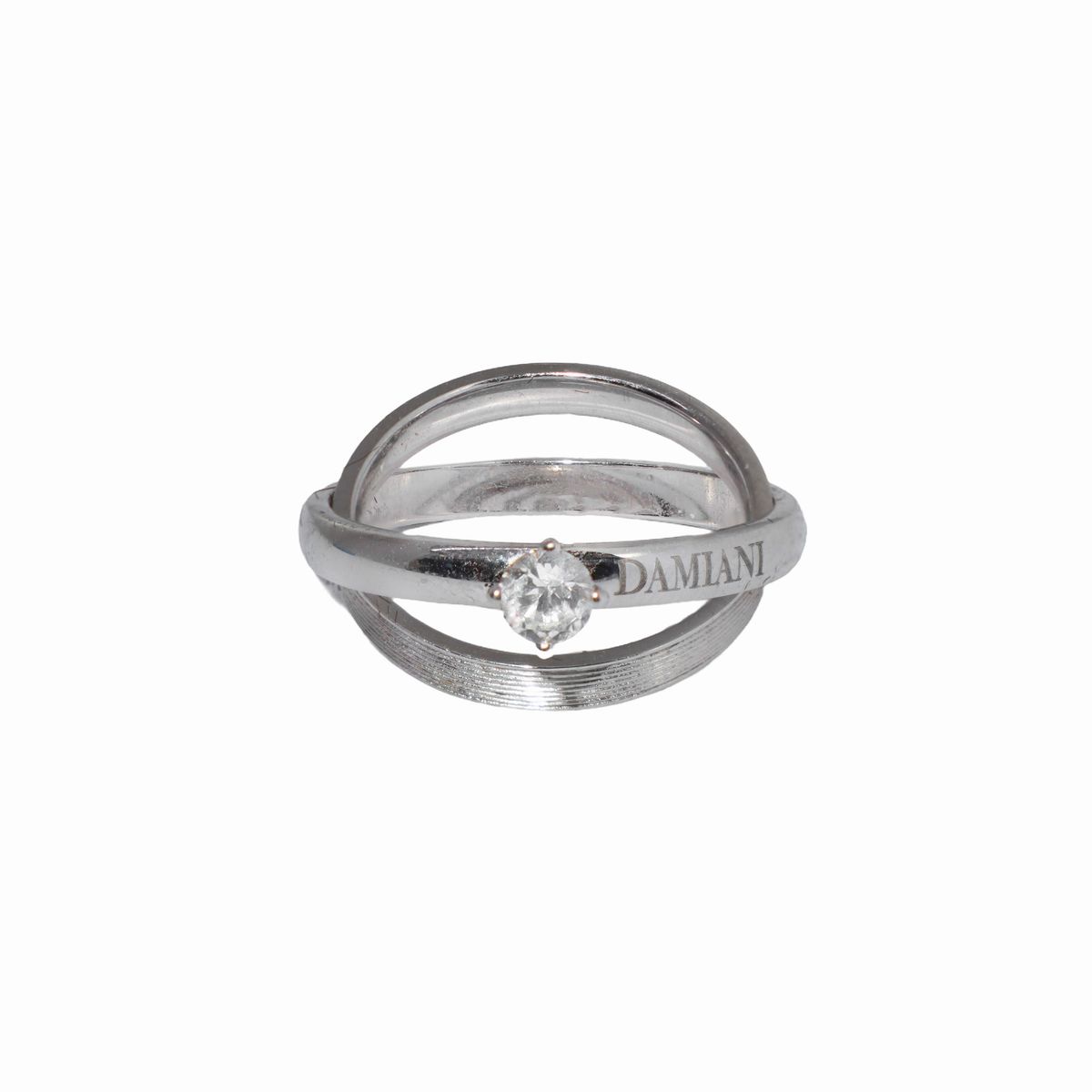 Damiani - Anello Segreto con Diamante Taglio Brillante