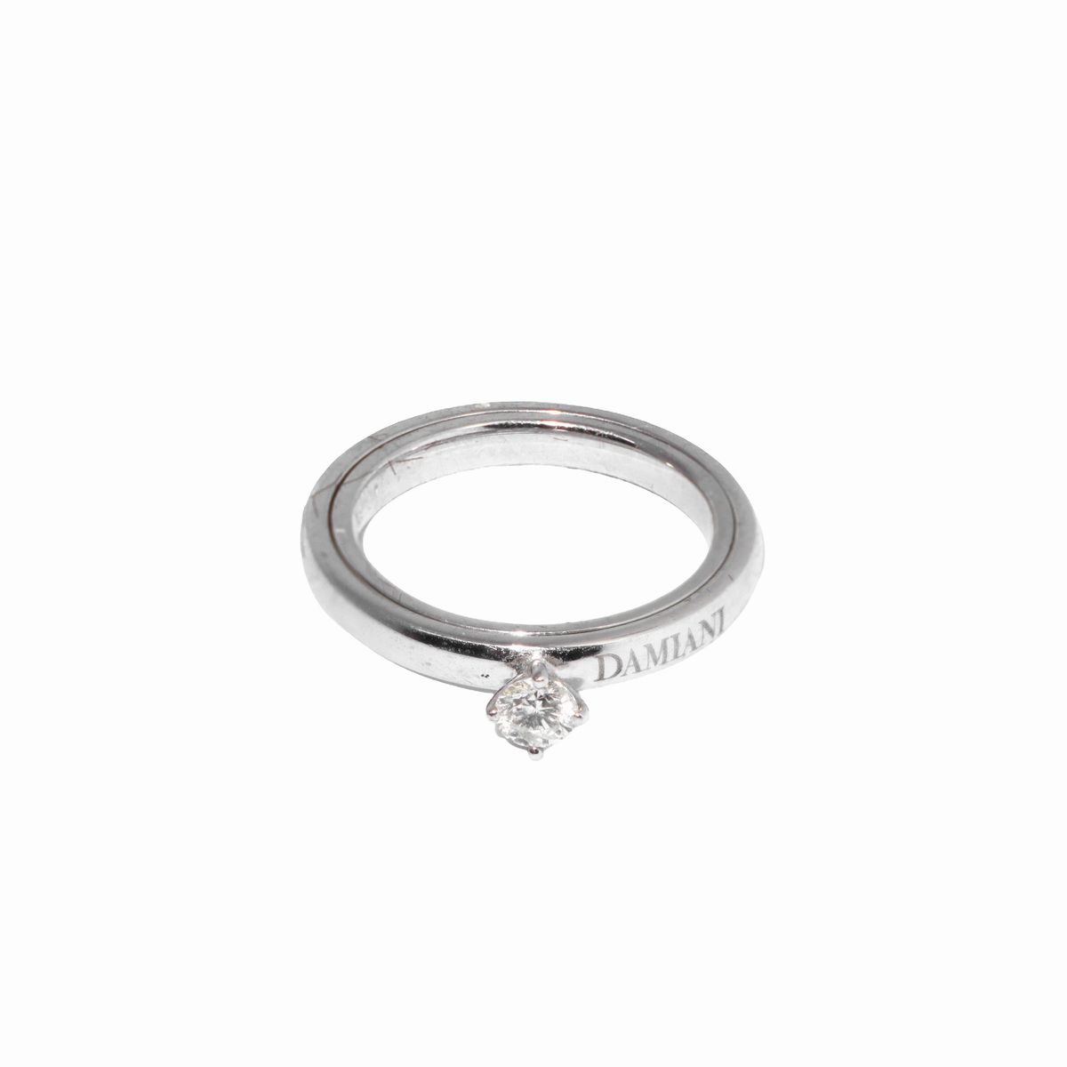 Damiani - Anello Segreto con Diamante Taglio Brillante