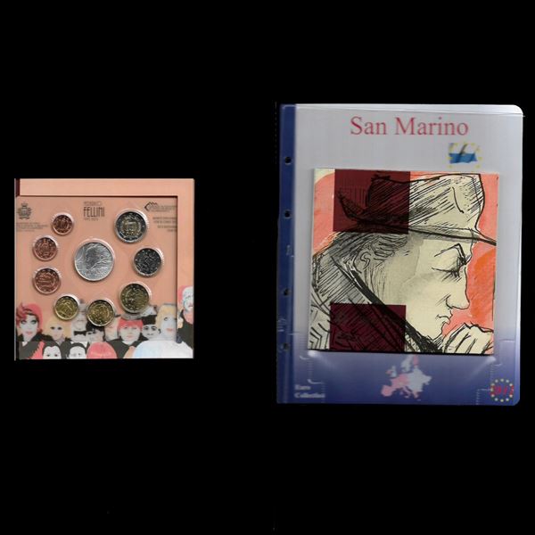 2013 Monete divisionali fior di conio coinset  : Fellini