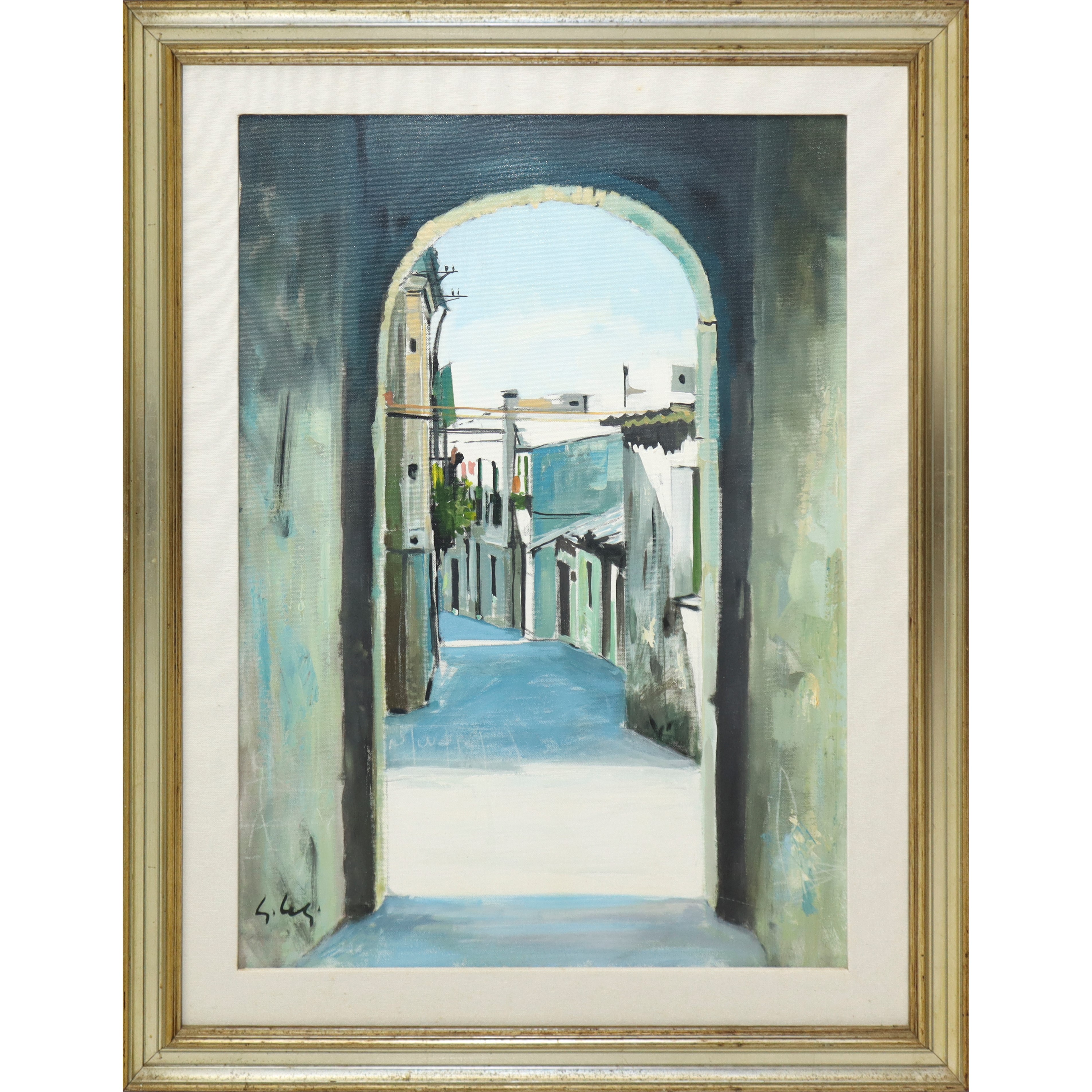 Giuseppe Cieli - Vicolo con Arco a San Pietro a Maida