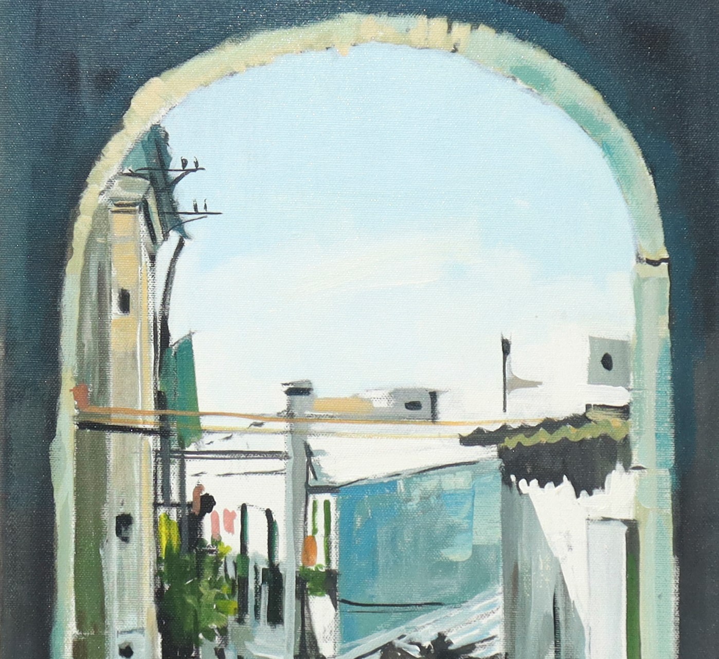 Giuseppe Cieli - Vicolo con Arco a San Pietro a Maida
