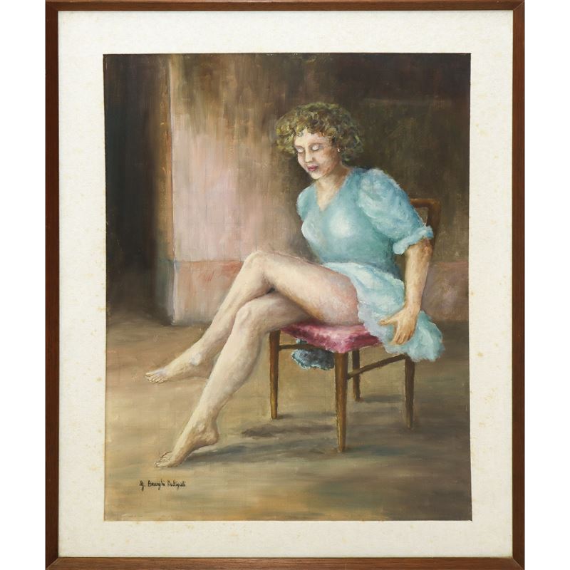 Graziella Amerighi Battigalli - Ragazza Seduta