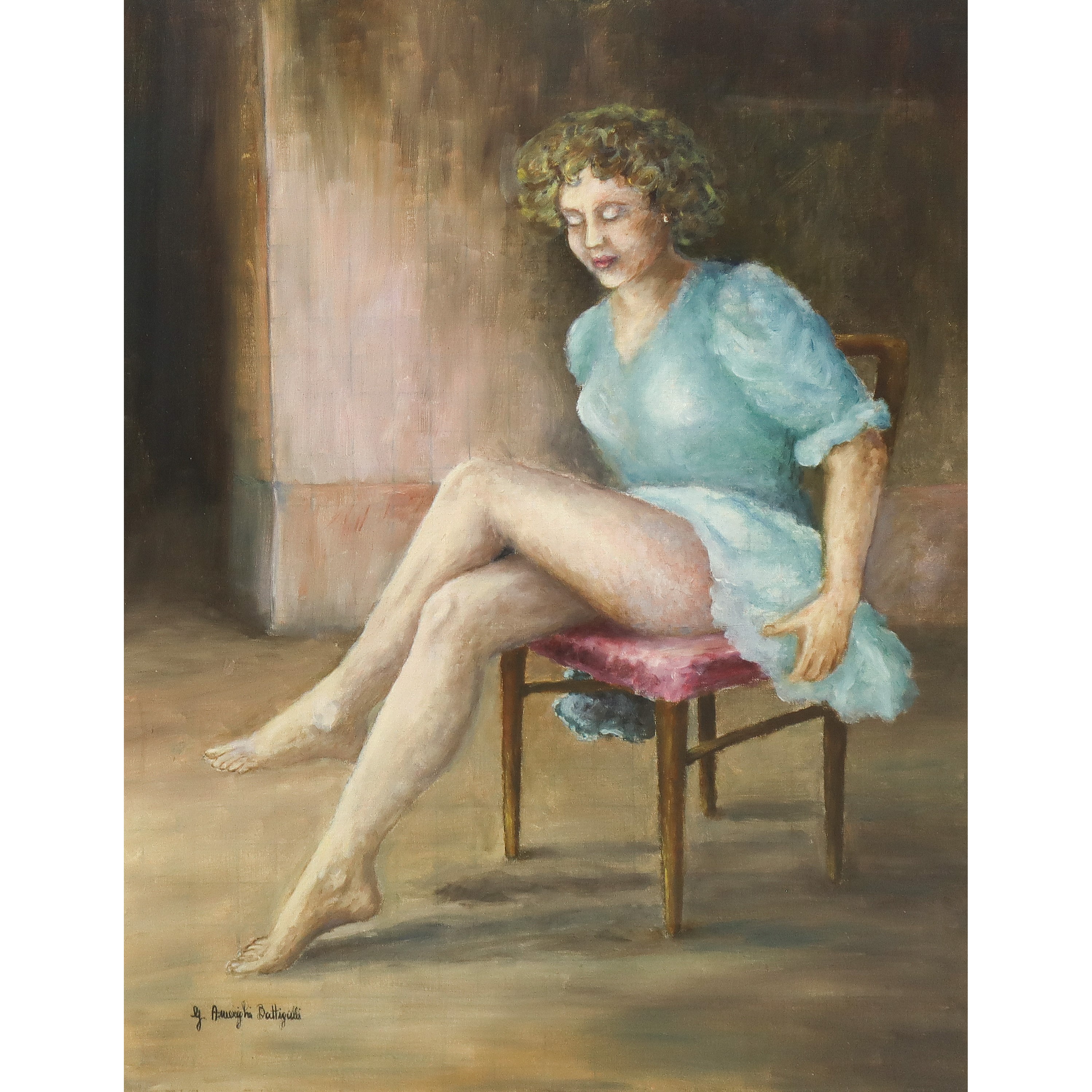 Graziella Amerighi Battigalli - Ragazza Seduta
